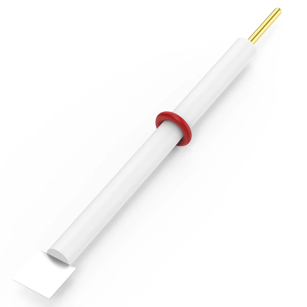 Labasics Platin Blatt Elektrode, Elektrolyt Zelle Elektrode mit Reinheit 99,99% Pt Platte Elektrode 10 x 10 x 0,1 mm und PTFE Körper
