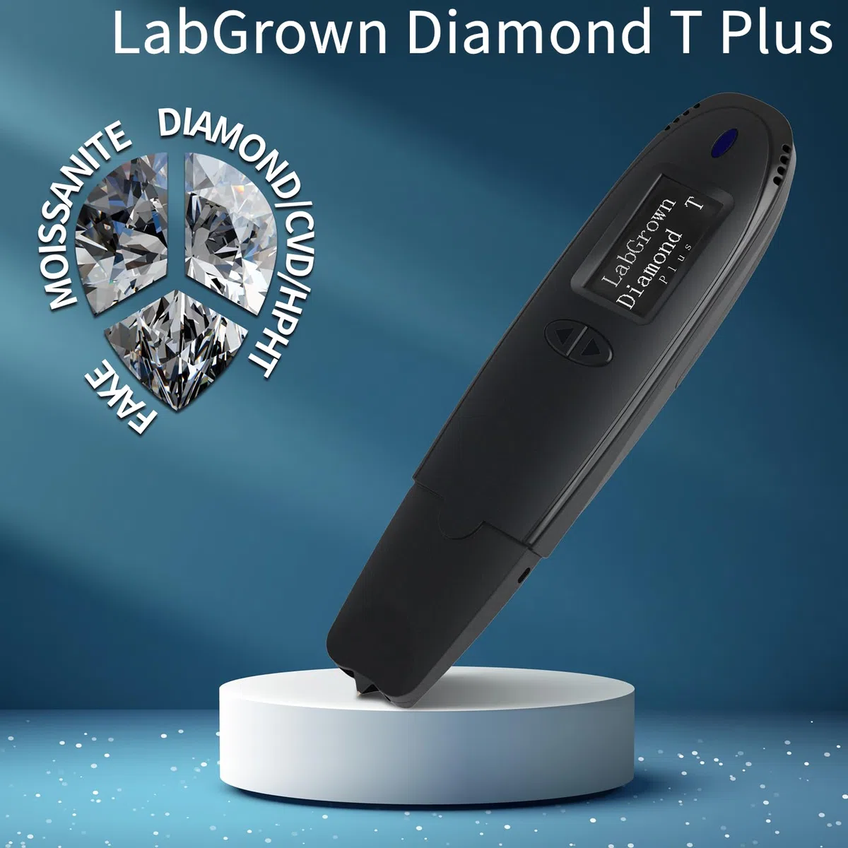 LabGrown Diamond T Plus Professionell Diamanttester Diamant Prüfgerät Diamond Tester Labor gezüchteter Diamant CVD HPHT Tester Moissanit Tester