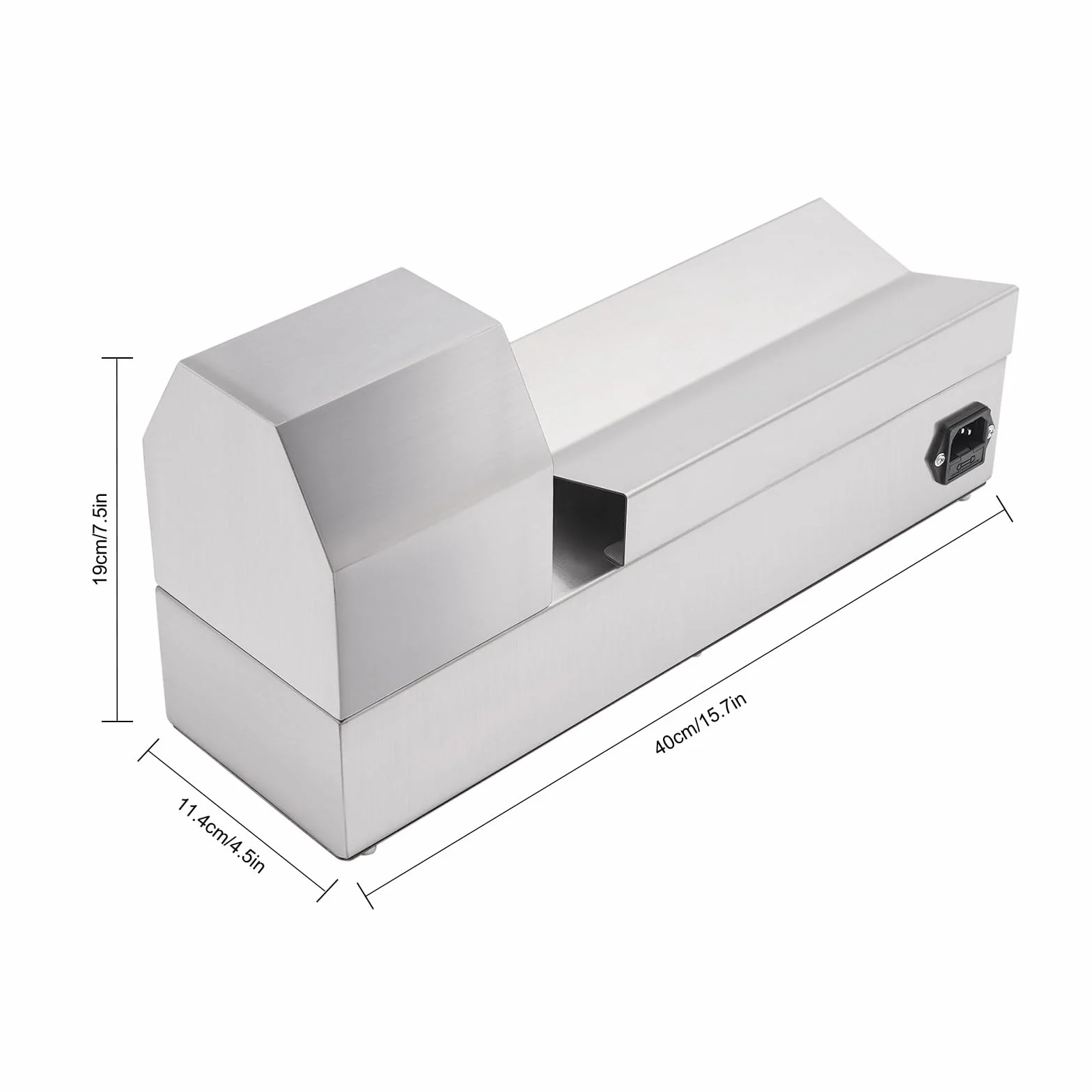 PVC Schrumpfmaschine für Flaschen mit Heizloch von 70mm für PVC Kapseln manuelle Temperaturregelung für Weinflaschen geeignet schnelle 2-3 Sekunden Schrumpfzeit