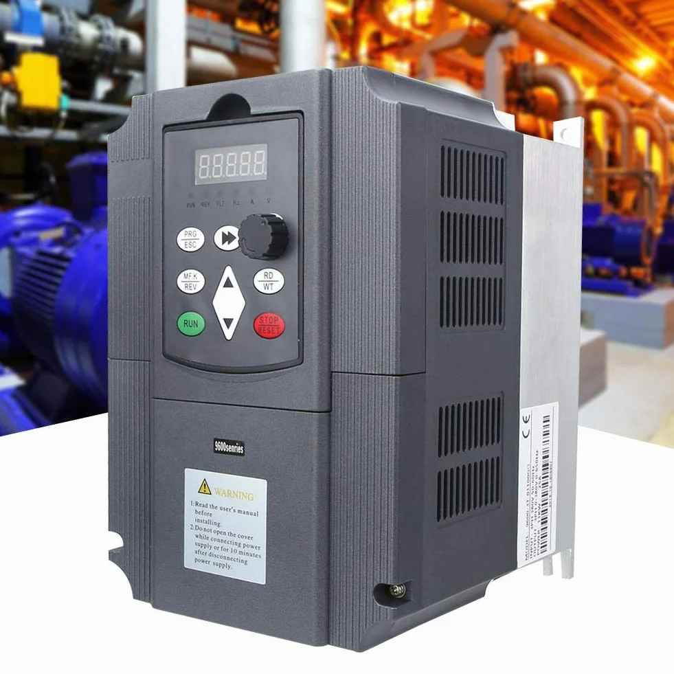9000-3T-01100G Frequenzumrichter, 11 kW 380 V AC VFD-Wechselrichter, 3-Phasen-Universal-Mini-Frequenzumrichter Eingebauter PID-Regler