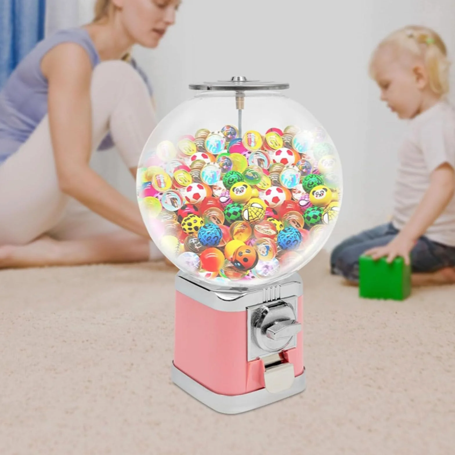 Generisch Kaugummi Automat Spielzeugautomat Kapselautomat Bonbonautomat für Geschäfte, Mini Automat für Süßigkeiten – Ideal für Verkaufsstellen und Freizeitstätten