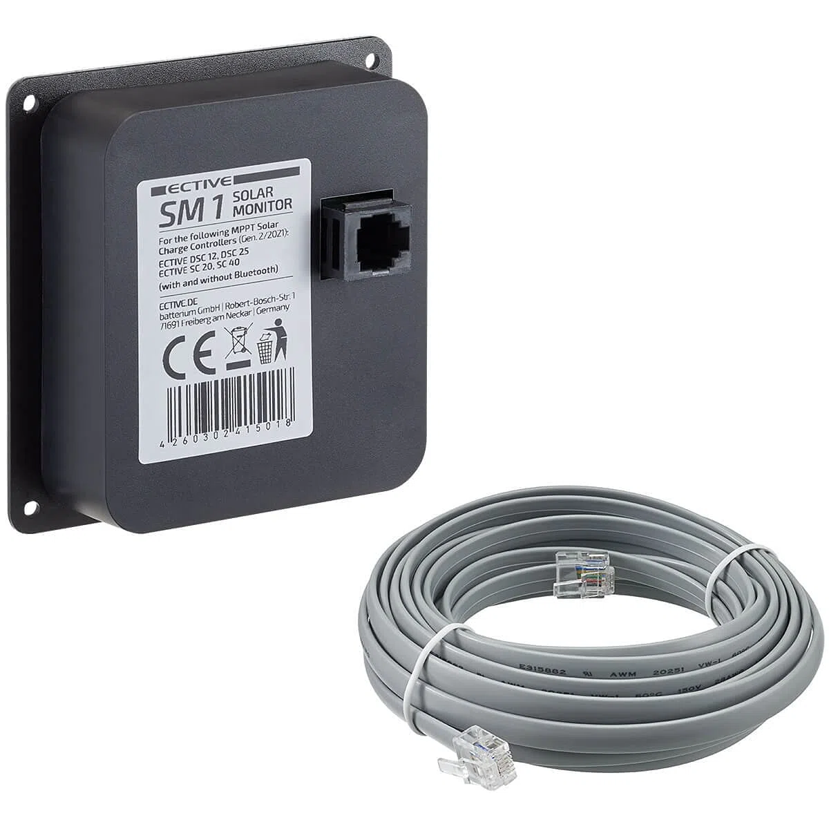 ECTIVE SM 1 Solar Monitor für ECTIVE MPPT Solarladeregler