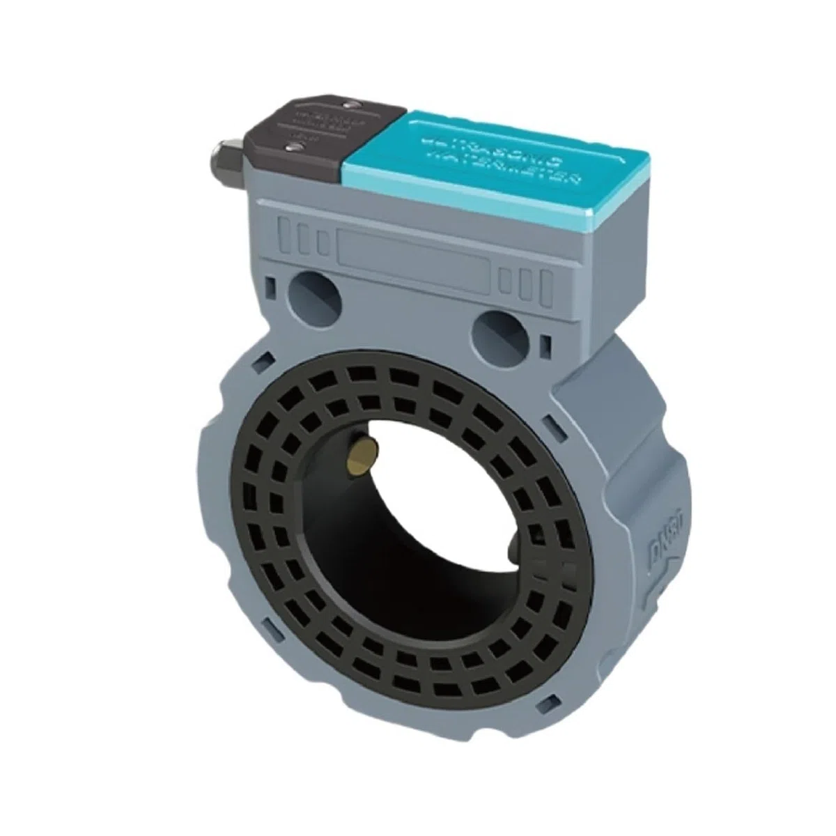 Ultraschall-Durchflussmesser for Aufklemmen, digitaler, nichtinvasiver Wasser-Flüssigkeitsdurchflusswandler for die landwirtschaftliche Bewässerung Wetterfeste Konstruktion(DN50)