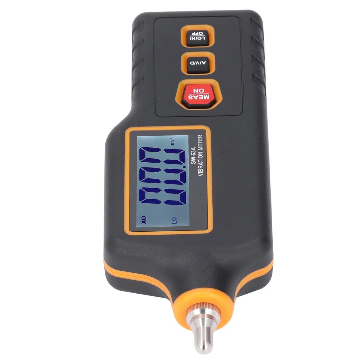 Digitales Vibrationsmessgerät, Handvibrometer mit Sonde Zur Beschleunigungs-Weg-Messung, Industrieausrüstung, Vibrationsanalysator für Maschinenwartung und