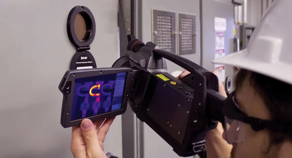 FLIR IR-Inspektionsfenster aus Edelstahl 4 Zoll, 1 Stück, IRW-4S