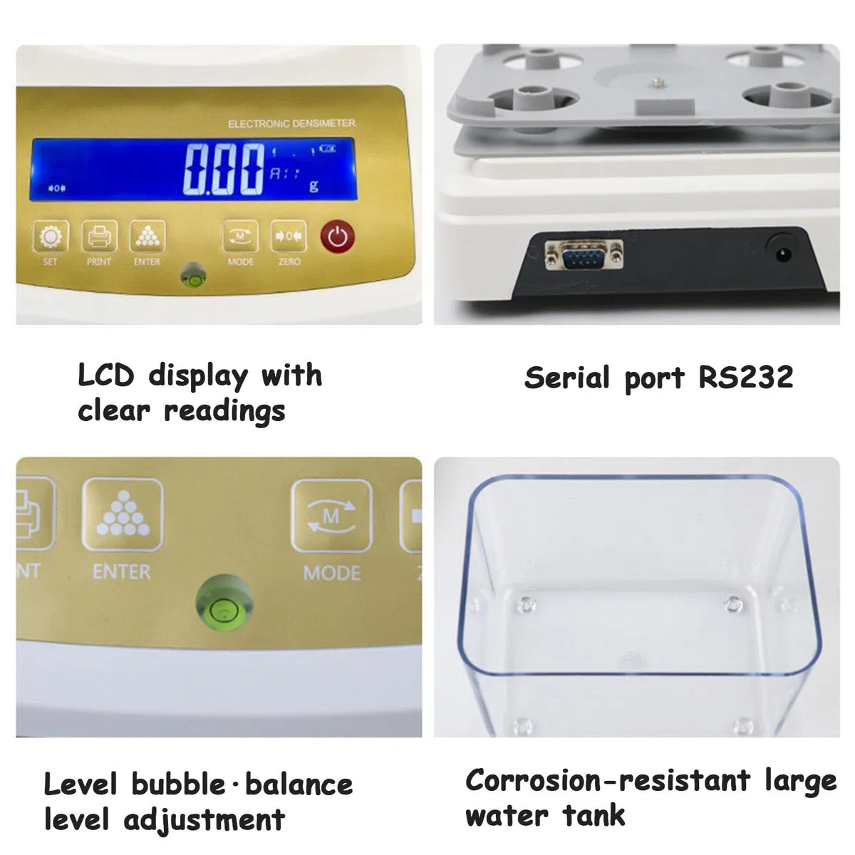 Goldreinheits-Analysegerät, digitaler elektronischer Goldreinheits-Tester, Goldreinheitsgehaltsdetektor, Reinheitsdichtemessgerät für Gold, Silber, Platin, Echtheitsprüfer für Edelmetalle,MDJ-1200K