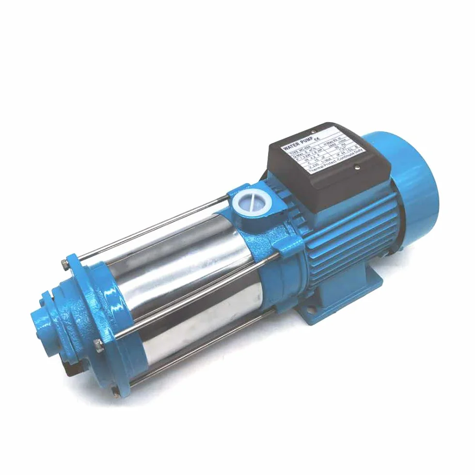 WooDerson Kreiselpumpe Selbstansaugend Leise 10 Bar Gartenpumpe 4000L/H 2200W Wasserpumpe Max Ansaugtiefe 10 m, Max Förderhöhe 100m, 2850RPM, IP44 Schutzart