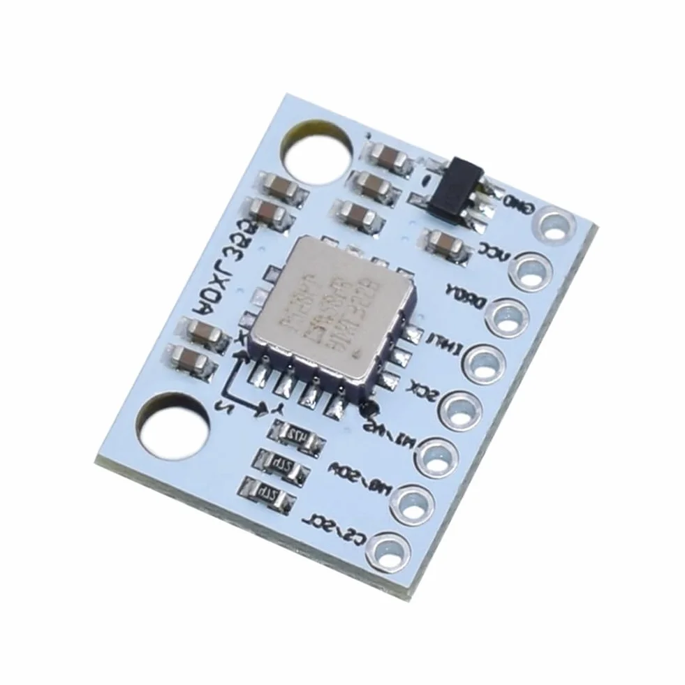 ADXL355 3-Achsen-Beschleunigungssensormodul, Digitalausgang, Industriequalität, Geringer Stromverbrauch, Weiße + Schwarze Leiterplatte