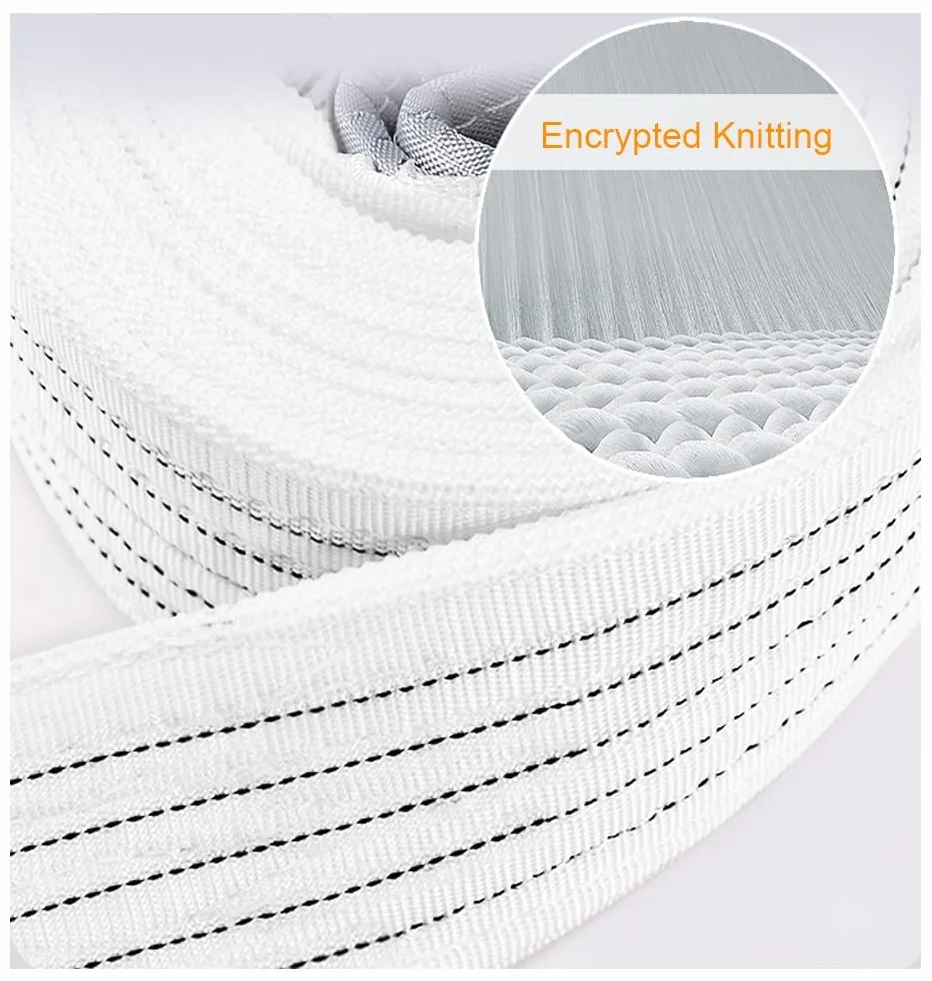 Hebeband 5 Tonnen Tragfähigkeit Länge Hebegurt Rundschlinge Hebeband Bergegurt umzugsgurte hebegurte tragegurte für möbel (Color : 5T, Size : 8M)