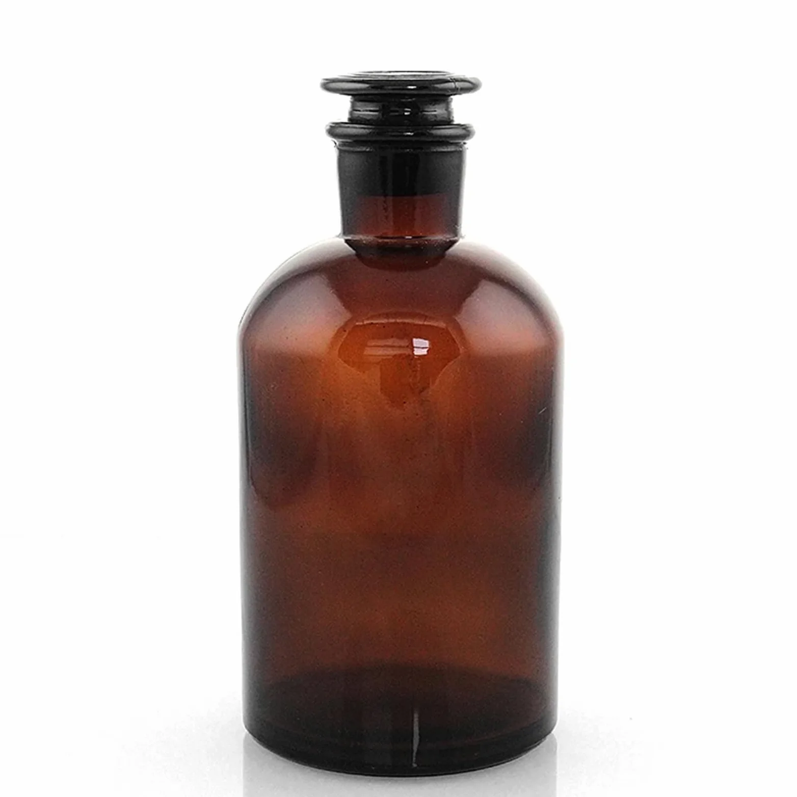 Labor-Glas-Reagenzflasche, 8-60 ml bis 1000 ml für die Lagerung von Chemikalien und Reagenzien, langlebig und einfach zu bedienen, ideal für Labor und Bildungszwecke