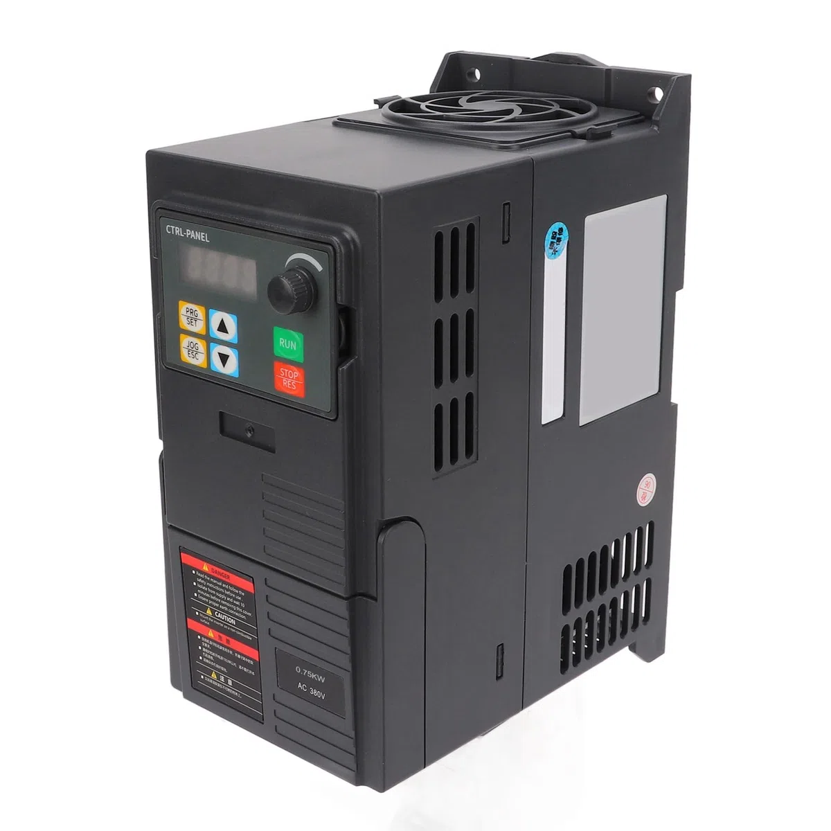 Frequenzumrichter, Antrieb mit Variabler Frequenz, 3-phasen 340-440V Eingang, 0-440V Ausgang, Wechselrichter für Elektromotorsteuerung (2,2kW, 0,75kW Motor)