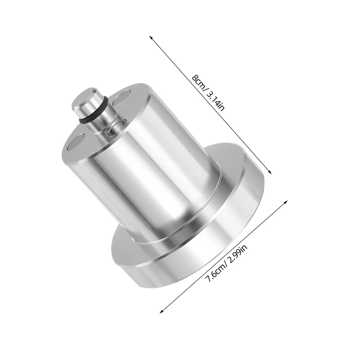 VALICLUD 4 Stück Aluminium Wagenheberadapter rutschfest Stoßdämpfend für Pkw SUV LKW Hebepunktauflage