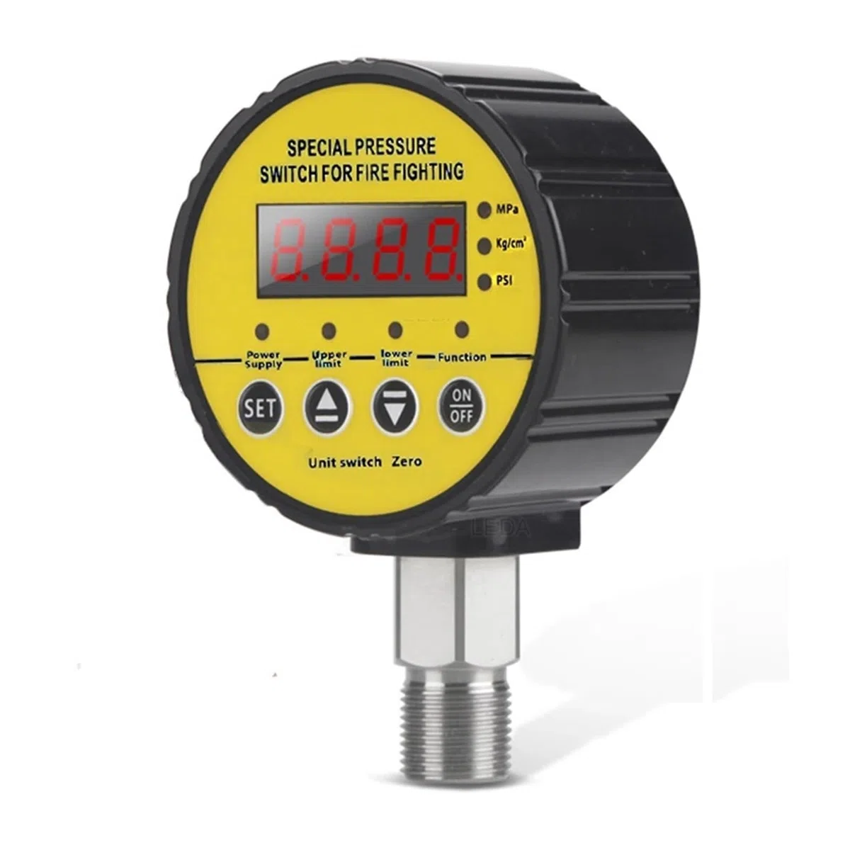 Druckregler, 1 Stück HC-Y810 Digitales intellintes Manometer, hydraulischer Luftkompressor, digitaler Druckschalter-Controller(AC,-0.1 to 0.3Mpa)