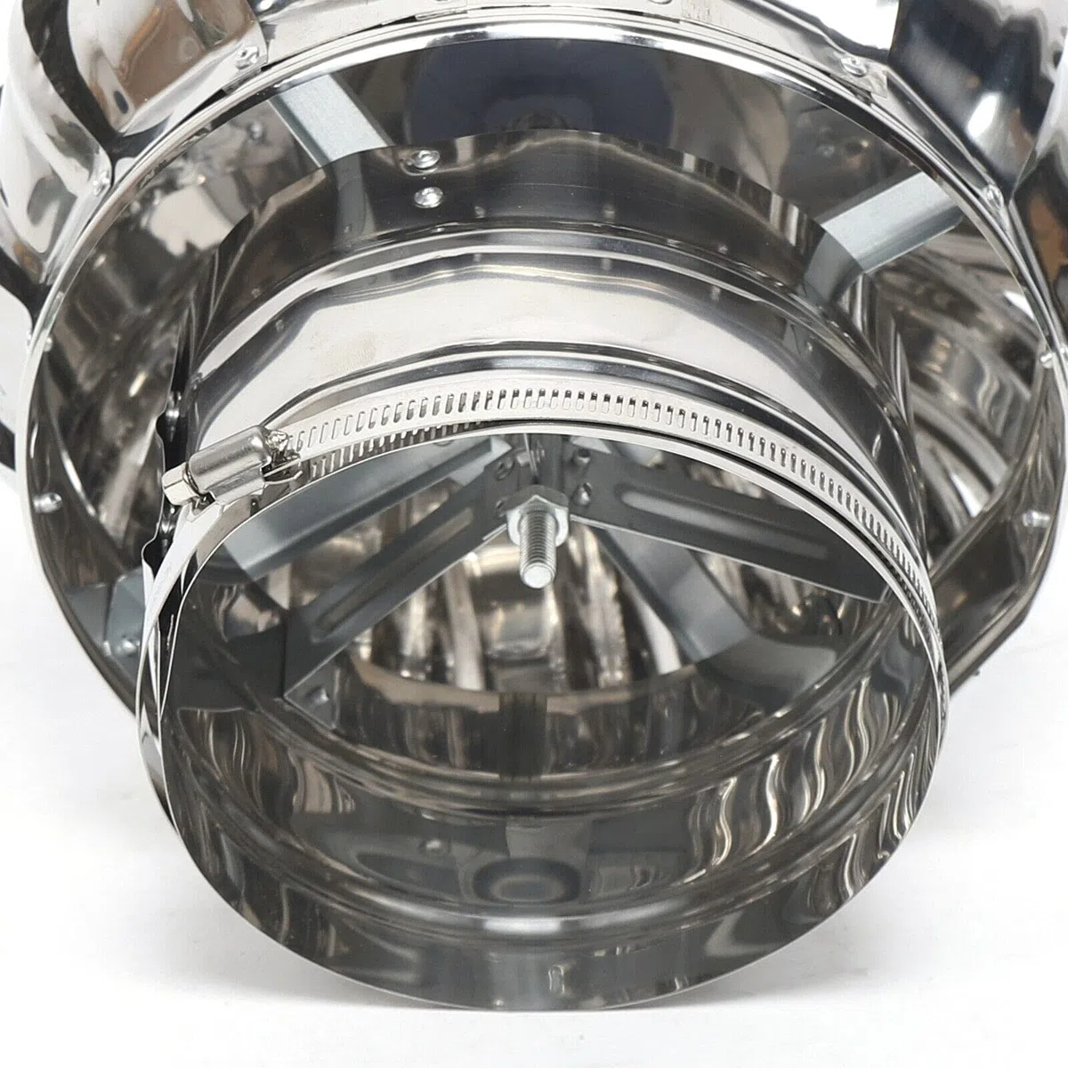 Futchoy Dachventilator Windgetrieben Dachhaube Dachentlüftung Windkraftanlage Abluft Lüftungsaufsatz drehbar 160mm