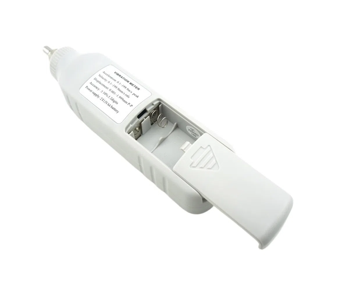 Vibrationsmesser, AS63D Taschenvibrometer, Stiftvibrationsmessrät Tester Messrät Analysator for den Langzeitbrauch
