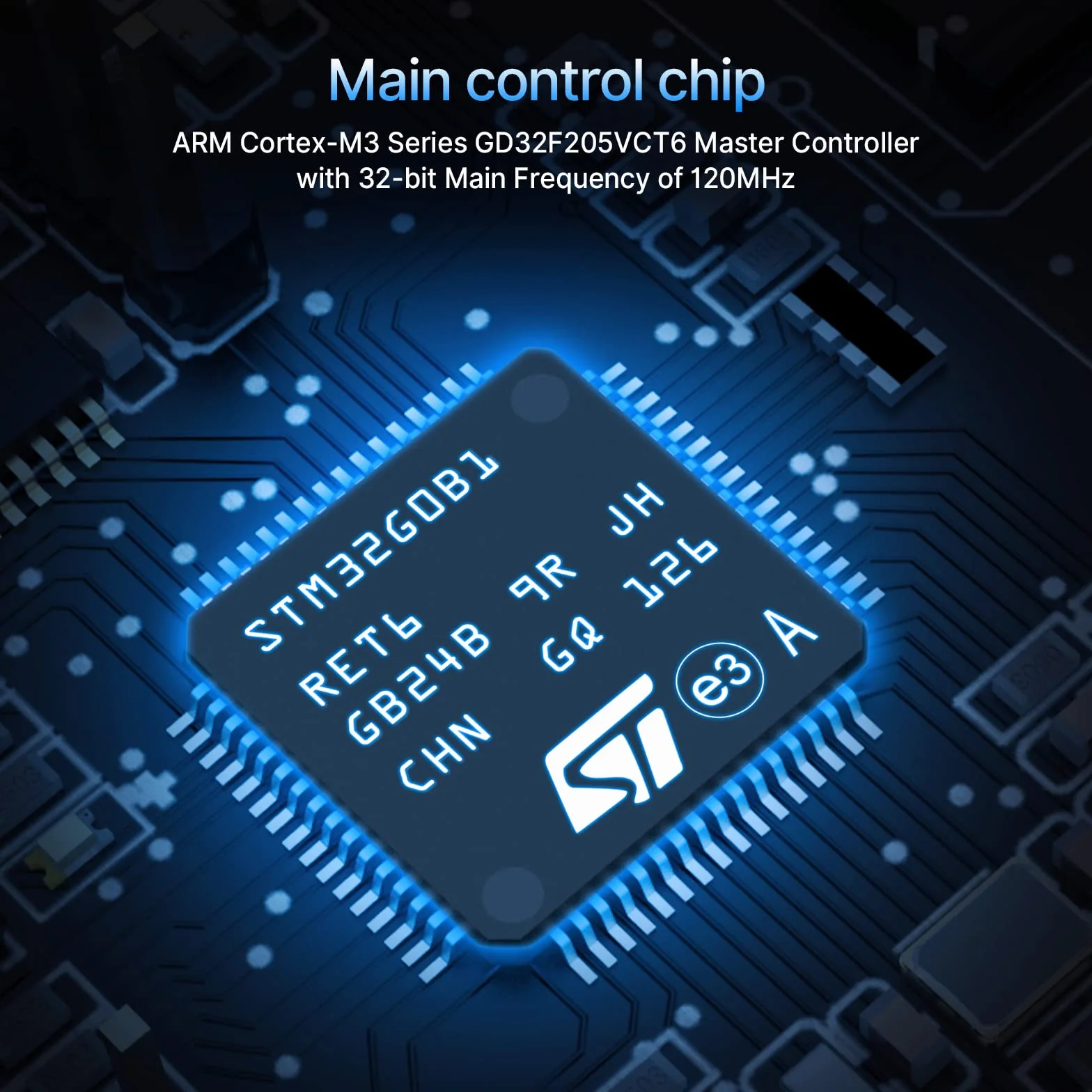 BIGTREETECH SKR Mini E3 V3.0 Steuerplatine + TFT35 E3 V3.0.1 Touchscreen Display 32-Bit Silent Board integriert mit TMC2209 UART Stepper Driver kompatibel mit Ender 3/5 Ender 3 Pro/V2 3D Druck ter