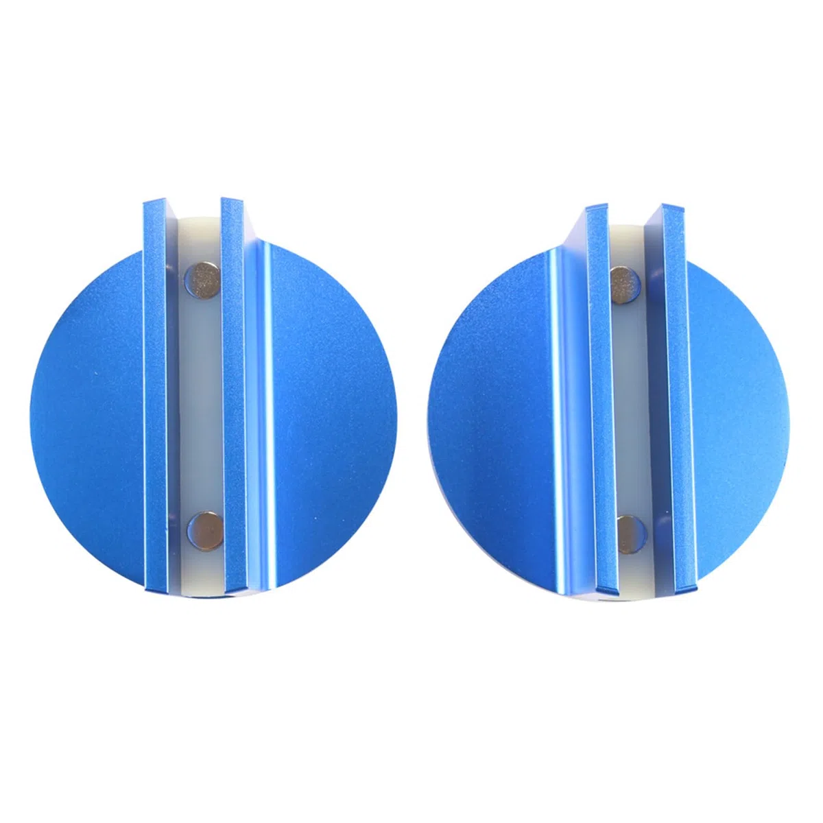 Auto Wagenheber Pad Adapter für Wagenheber Ständer, universell, magnetische Aluminium Schlitzrahmenschienen, Quetschschweißnähte, Protektoren, magnetisches Pad