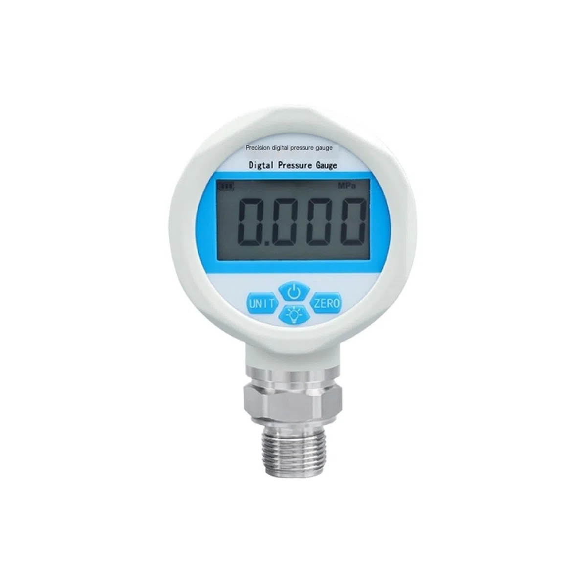 Präzisions-Digital-Manometer, YB60A 60-mm-Vakuum-Manometer −100 kPa ~ 100 MPa Peak Hold(0-6KPA)