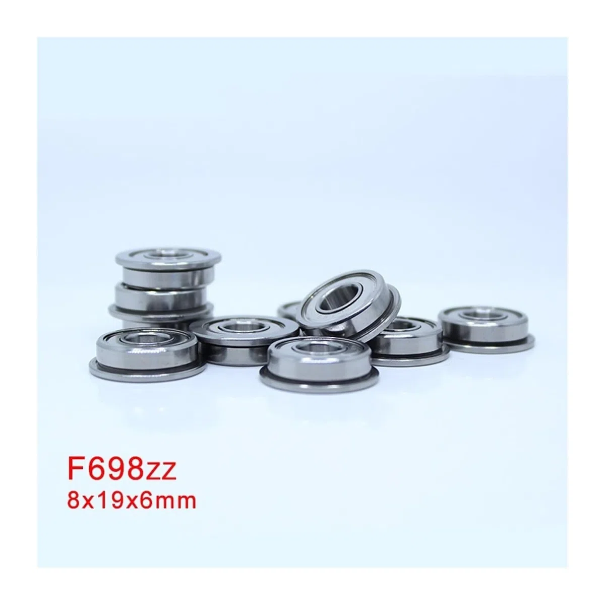 Abgedichtete Lager, F693zz F694zz Lager F695zz F696zz F698zz ABEC-1 10 Stück doppelt geschirmte Zoll-Kugellager (F695ZZ-A1-10 Stück) | F696ZZ-A1-10PCS