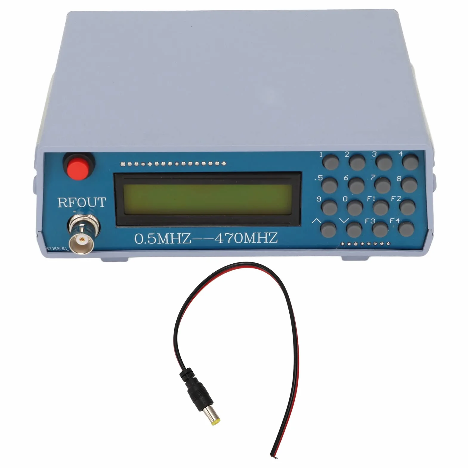 0,5 MHz Bis 470MHz Signal Generator, FM Radio Intercom Signal Generator Zähler, -70 Bis 132dB Frequenz Messer Tester für Luftfahrt/drahtlose Kommunikation/Fertigung