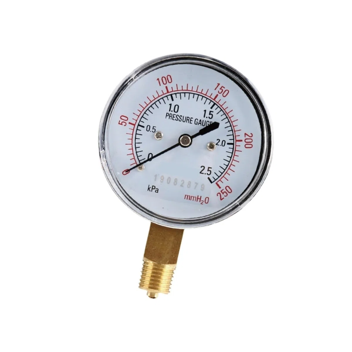 Digitales Manometer, YE-60 Membran-Manometer, Mikro-Niederdruckmanometer, Radialmontage, G1/4-Gewinde(0-6kpa)