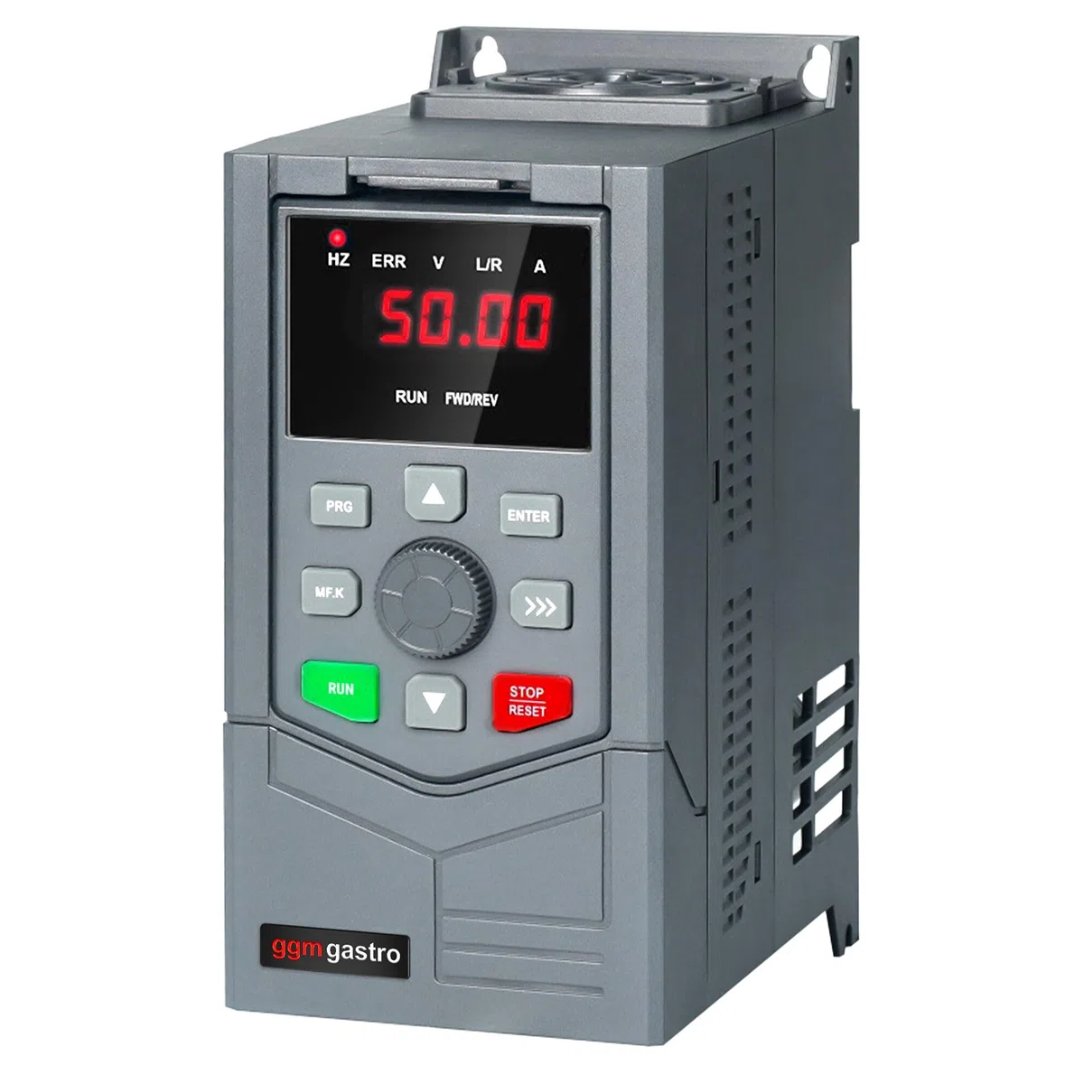 GGM Gastro Frequenzumrichter 1,5 kW 230V | Präzise Drehzahlregelung, konstantes Drehmoment, vielseitige Schnittstellen, integrierter PID-Regler, sofort einsatzbereit