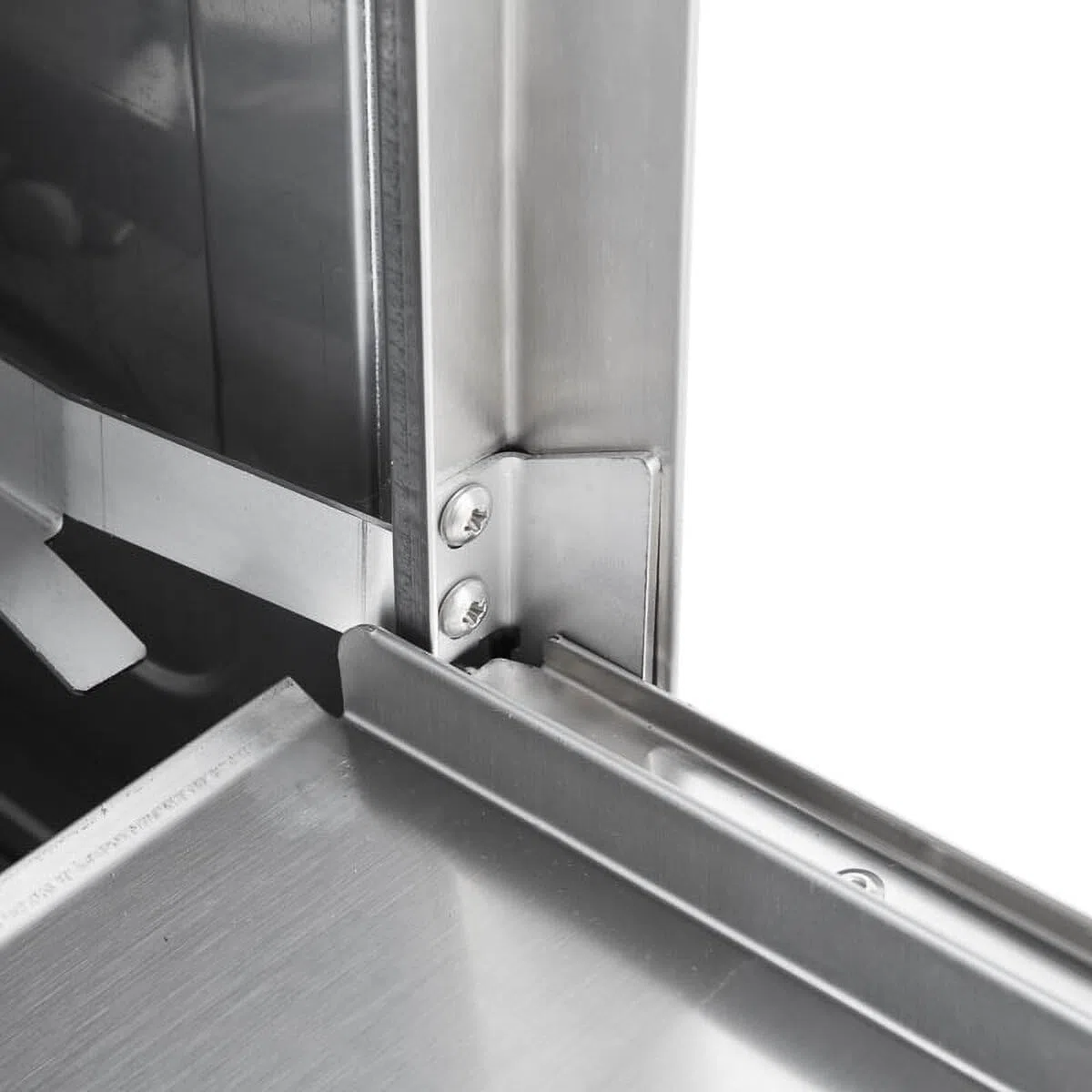 GastroHero ECOLINE-GLSM40S Gläserspülmaschine I Spülmaschine mit Reiniger- und Klarspüldosierer I Korbmaß 40 cm I Gläserspüler für Gastronomie