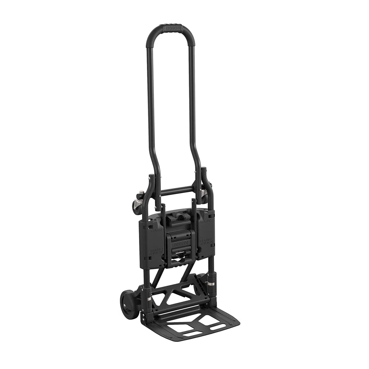 Cosco 12223BLK1E Shifter 2-in-1 Klappbare Sackkarre mit großer Zehenplatte, Schwarz