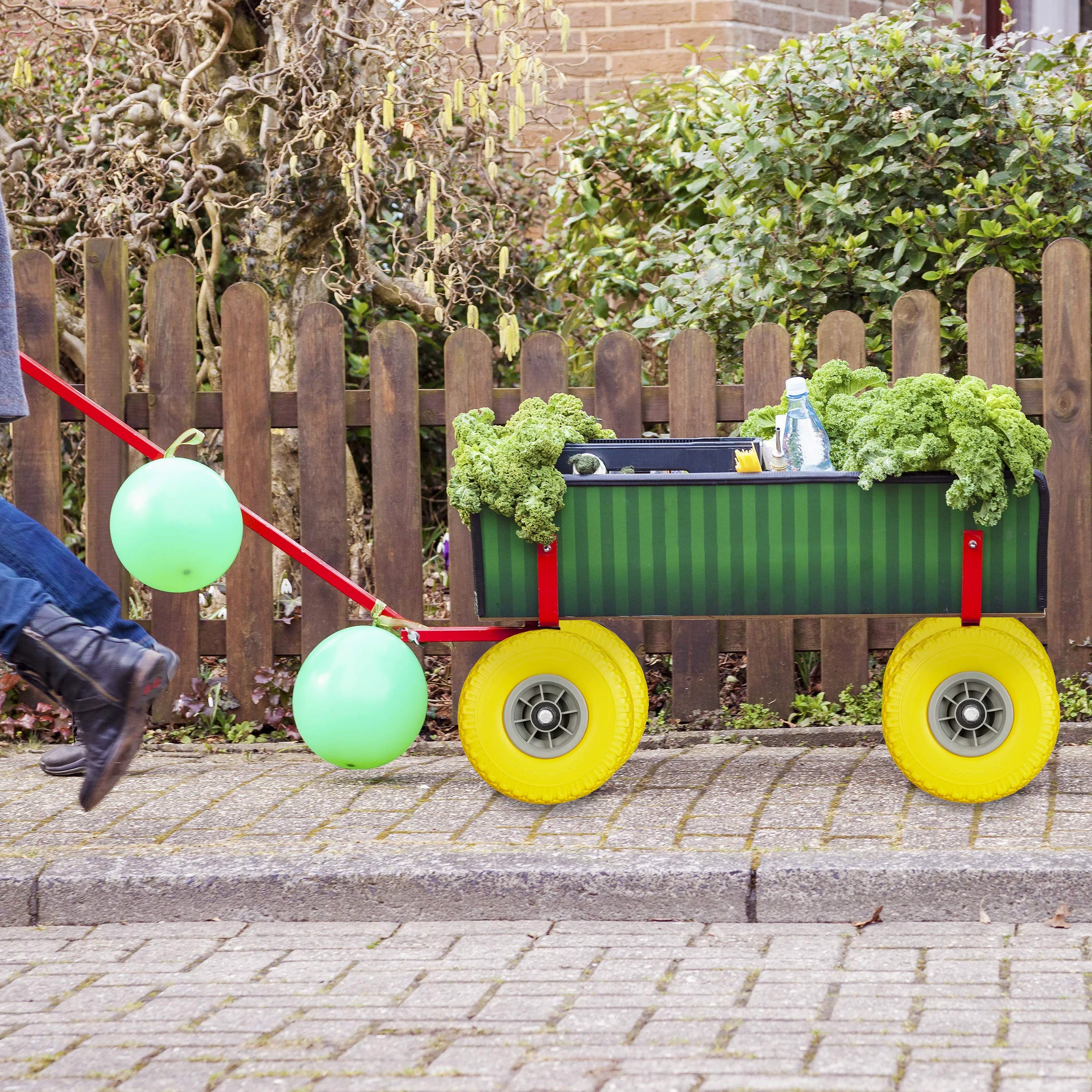 Relaxdays Sackkarrenrad 2er Set, pannensichere 3.00-4" Vollgummireifen, 25mm Achse, bis 80 kg, 260x85mm, versch. Farben | pannensichere 3.00-4" Vollgummireifen, 25mm Achse, bis 80 kg, 260x85 mm