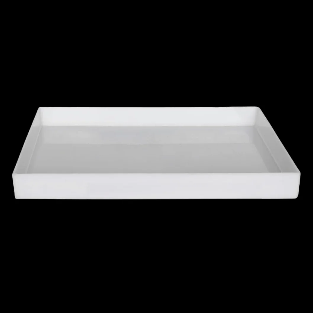 Langlebige PP-Polypropylen-Tabletts for den Laborgebrauch – säure- und laugenbeständige Kunststofftabletts for Reagenzien(90 * 50 * 5cm)