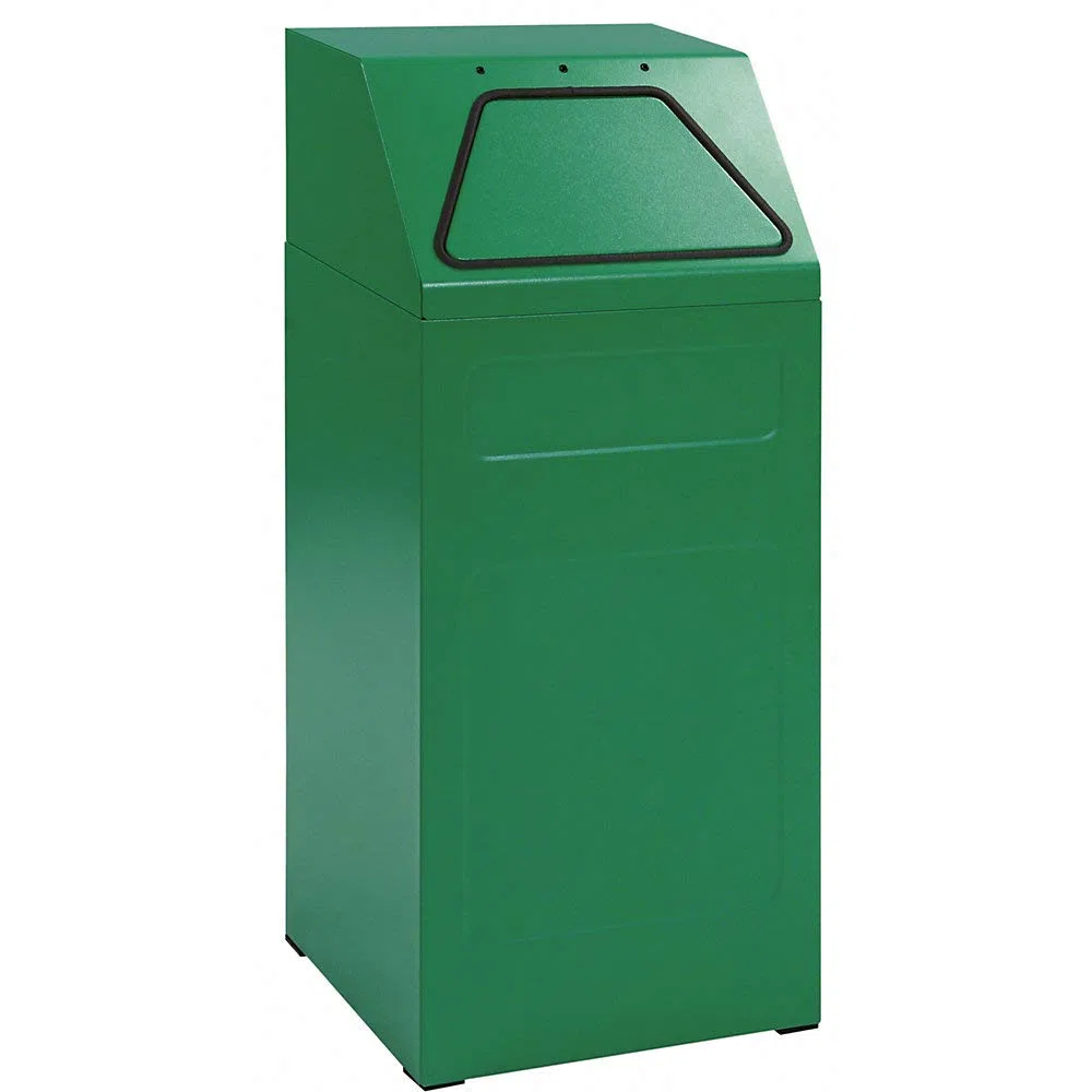 Behälter zu trennen Materialien, 65 Liter, grün