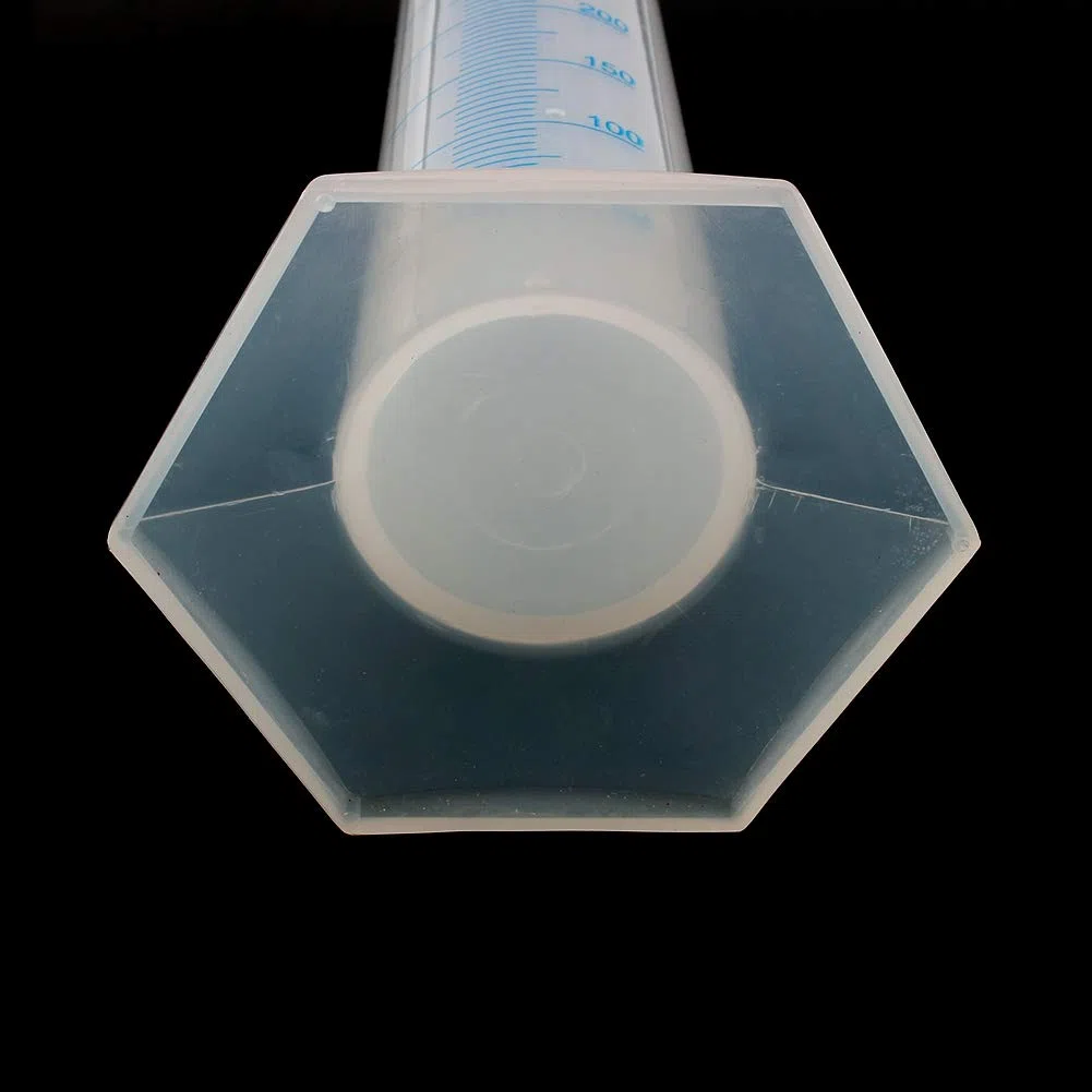 500 Ml Kunststoff-Messzylinder, Messzylinder, Labor-Reagenzglaskolben für Wissenschaftliche Projekte, Laborbedarf