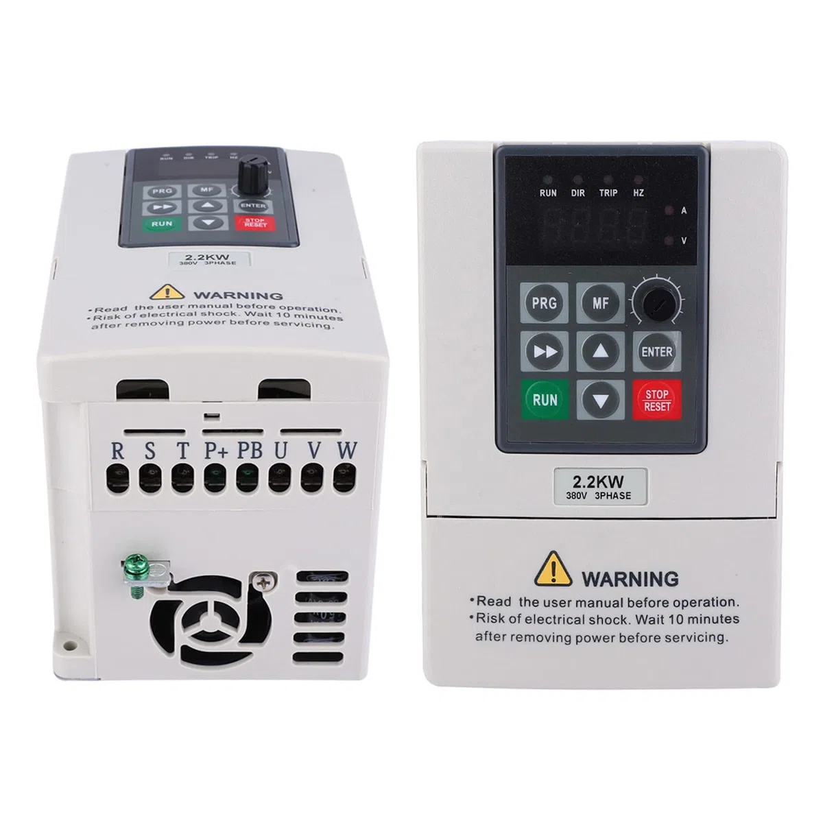380 V 2,2 KW VFD-Frequenzumrichter mit Variabler Frequenz Zur Steuerung der Motordrehzahl, 3-Phasen-Eingangsausgang, 3-Phasen-Konverter für den Einsatz von Maschinen,