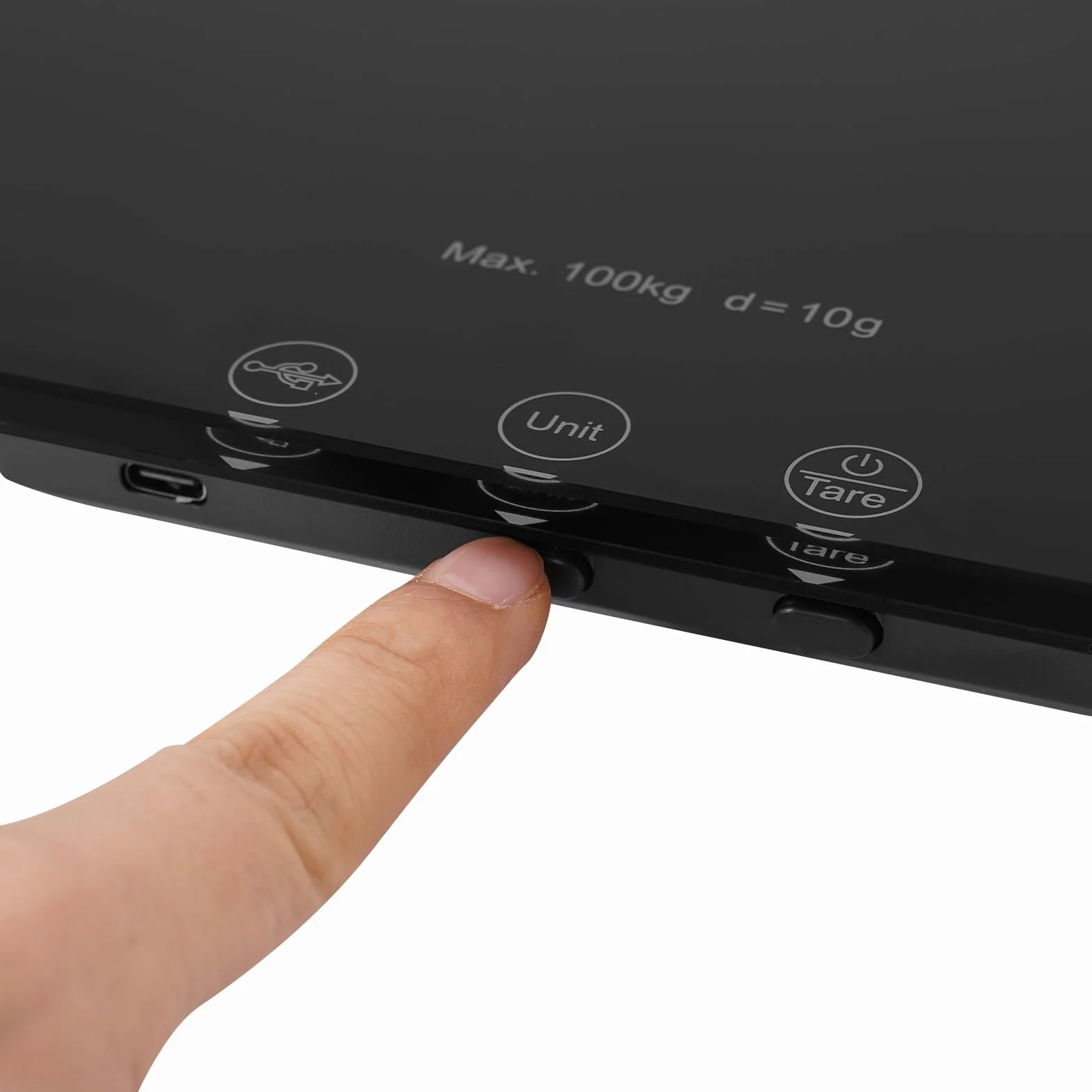 Digitale Haustierwaage bis 100kg/220Pfund, präzise Tierwaage 10 g Genauigkeit, große Plattform Hundewaage mit LED-Display & 3 Wiegemodi, für Hunde & Katzen, 69 x 33cm