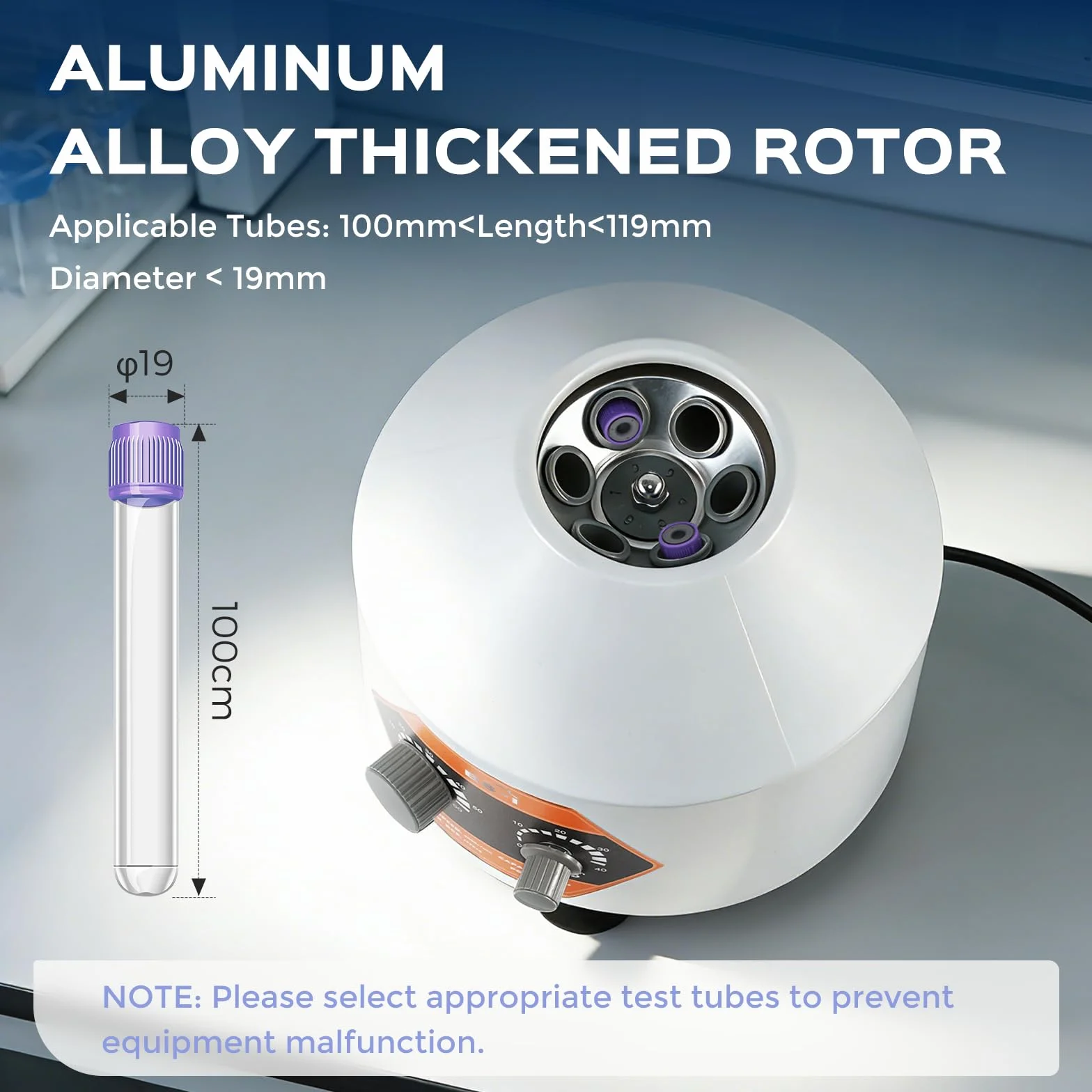 Bonvoisin Labor Zentrifugenmaschine 6X20ml, 4000rpm, 60min Timing, 1790xg Zentrifugalkraft mit transparentem Deckel, PRP PRF Gebrauch für 5/7/10ml Zentrifugenrohre Vacutainer 10/15ml (Original)
