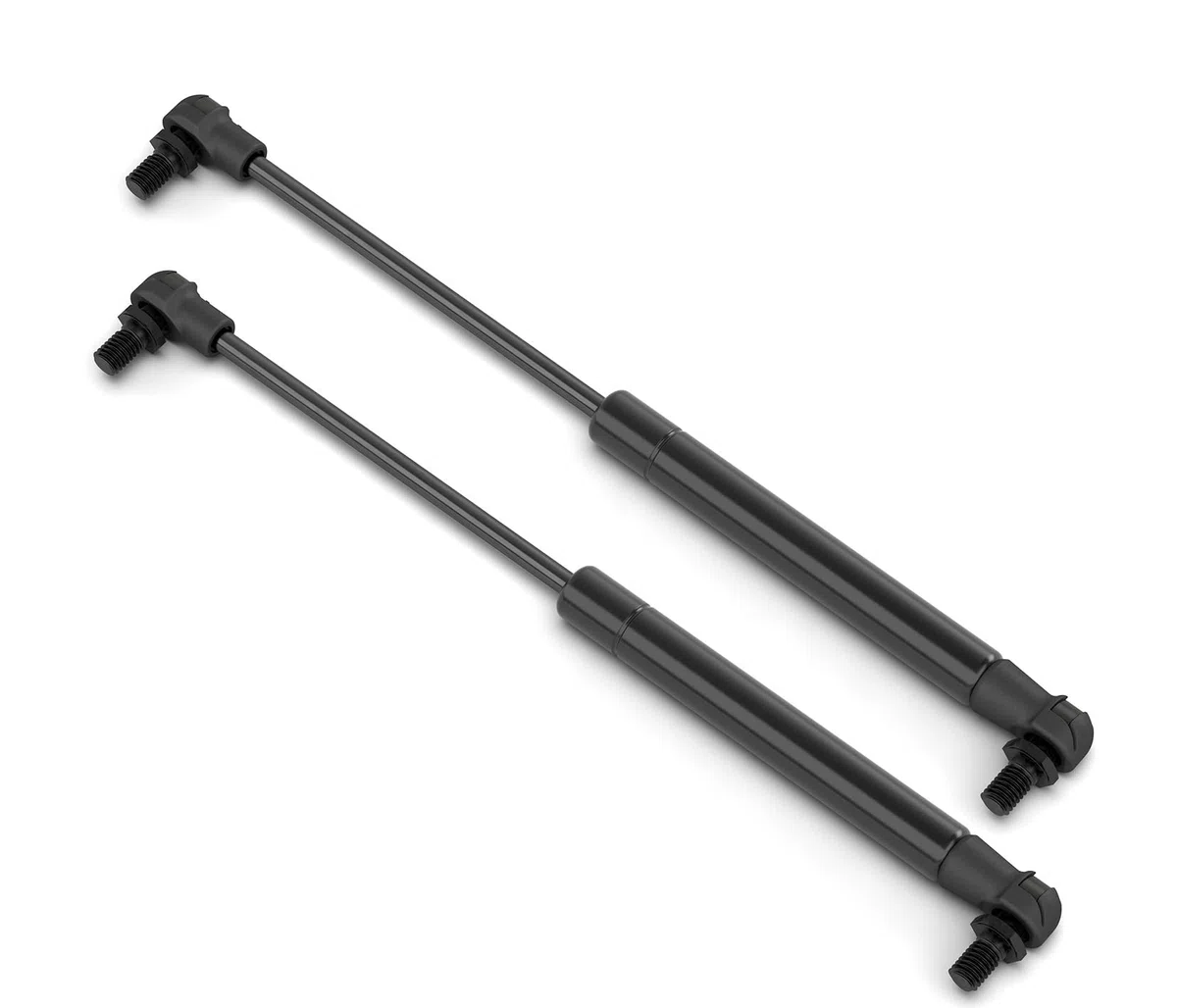 Stabilus SET 2 Stück Gasfeder LIFT-O-MAT® hydraulischer Dämpfer mit Newton / 40 kg Ausschubkraft Gasdruckfeder u.a. für Möbel, Türen, Wohnmobile, Klappenbeschläge Art.Nr. 4928DD | u.a. für Möbelklappen, Wohnwagen und DIY-Projekte - Länge: 235,50 mm, Hub: