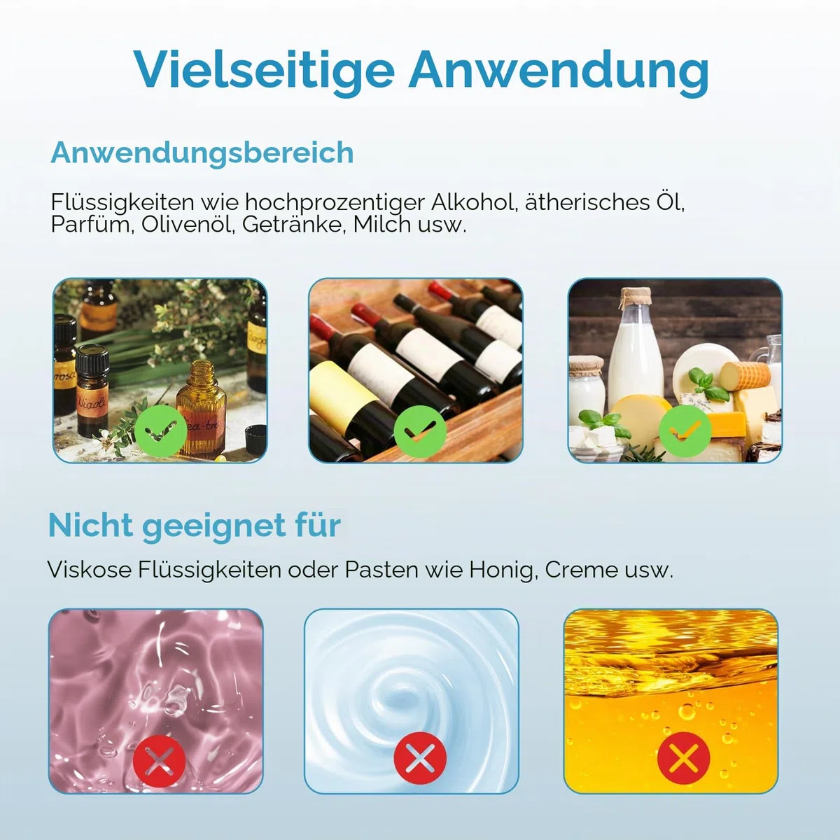 Hanchen Flüssigkeit Füllmaschine 5-3500 ml Genauigkeit Tragbares digitales LCD-Display Automatischer Flaschenfüller für Parfüm/Trinkwasser/kleine Flasche Flüssigkeitsfüllmaschine mit CE