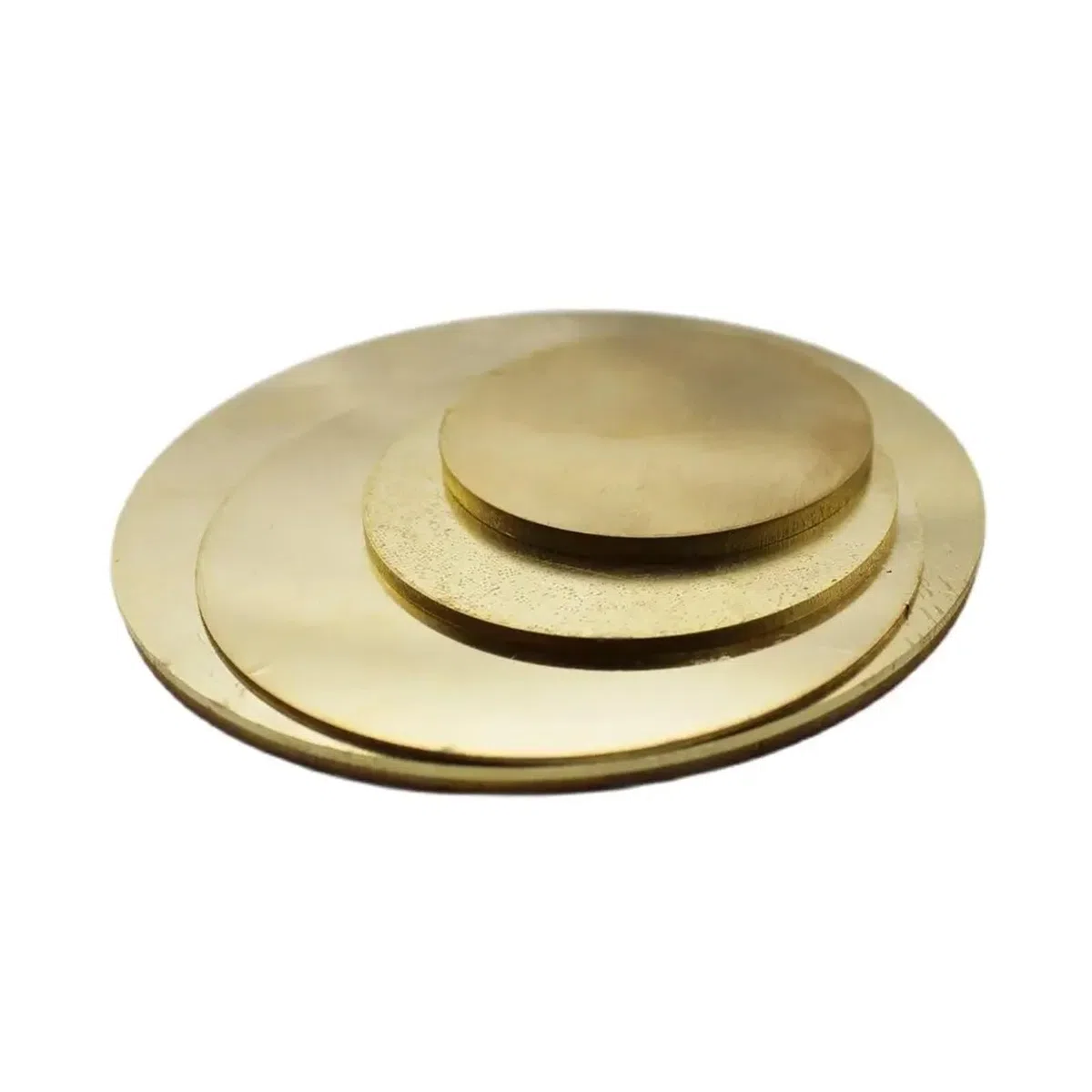 Messing-Rundplatte Messingblech, runde, massive Scheibe, gelbe Platte | Thickness 2mm 1pc,Diameter 140mm