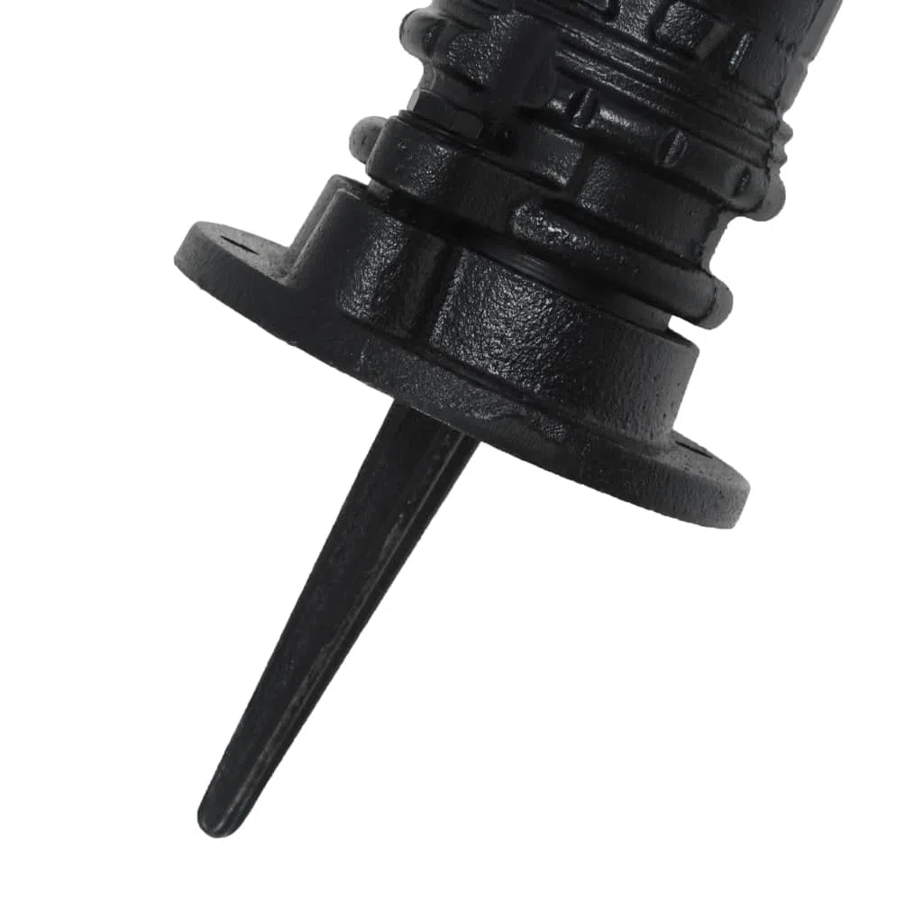 vidaXL Handschwengelpumpe mit Ständer Gusseisen Schwengelpumpe Gartenpumpe