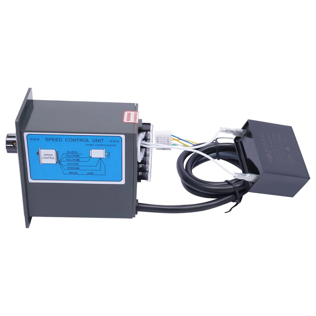 Elektromotor Einstellbarer Geschwindigkeit 220V 250W AC Gear Motor Elektromotor Getriebemotor mit Drehzahlregler 0-270 RPM