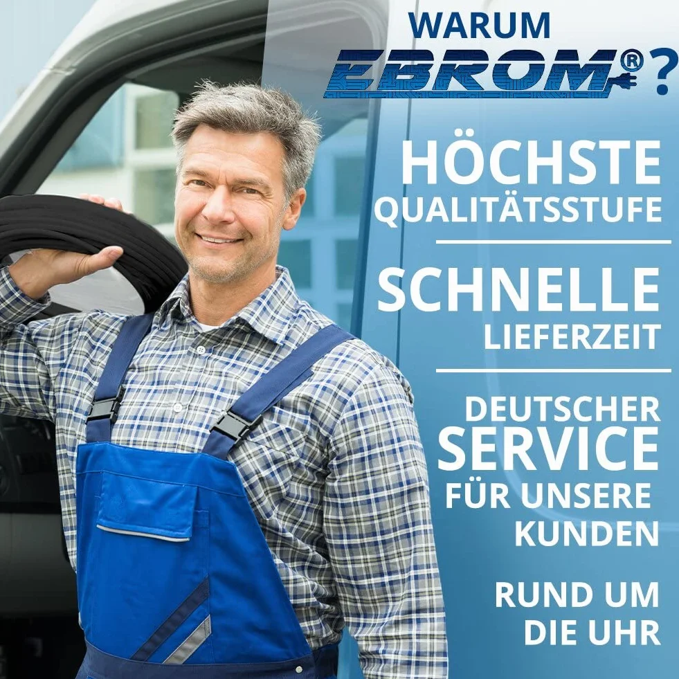 EBROM Erdkabel Blitzschutz NYY-J 1x16 mm² Erdungskabel, schwarz, 25 Meter | 5 m bis 100 m - 1x16 mm2 - Außenmantel: schwarz - Innenummantelung: grün / gelb - Starkstromkabel - PVC Erdleitung