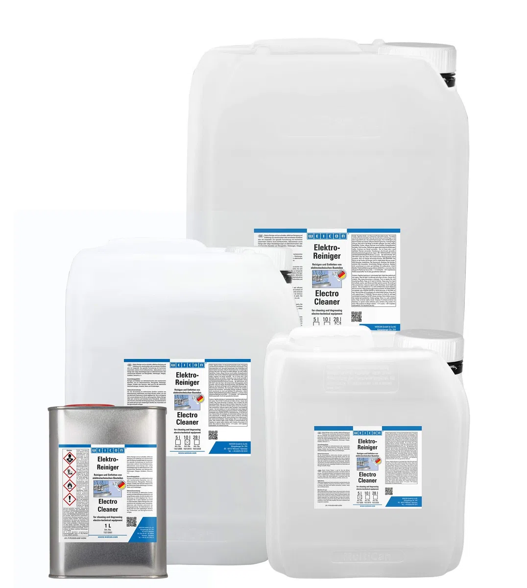 WEICON Elektro-Reiniger 5 L, Kontaktreiniger für Elektronik, Platinenreiniger, Leiterplattenreiniger