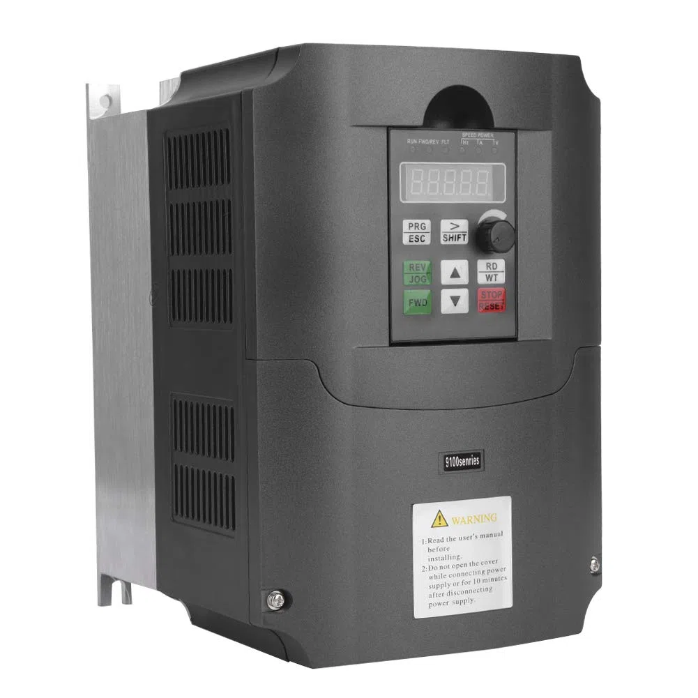 Frequenzumrichter, VFD 7,5 kW 220 V AC Einphaseneingang 3-Phasen 30 VAC Ausgang 7,5 kW, Boost Frequenzumrichter