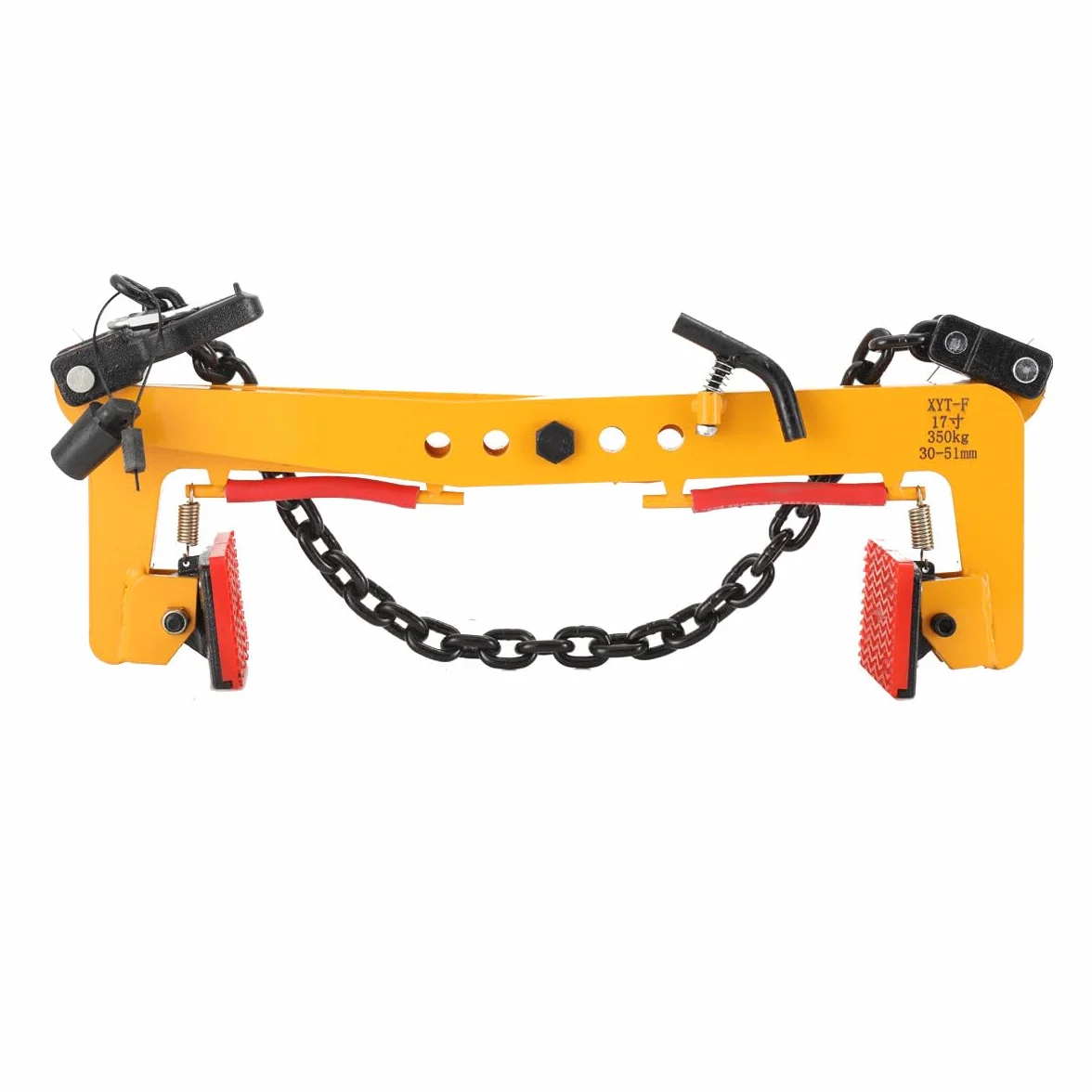 350 kg Versetzzange Bordsteinzange Hebezange Bordstein Steinträger Heber Steingreifer, Bordsteinträger Steinzange Pflastersteinzange Pflasterträger, Verstellbare Öffnung 30-51cm