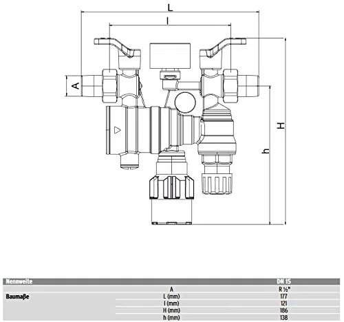 SYR FüllCombi CA 6828 Plus DN 15
