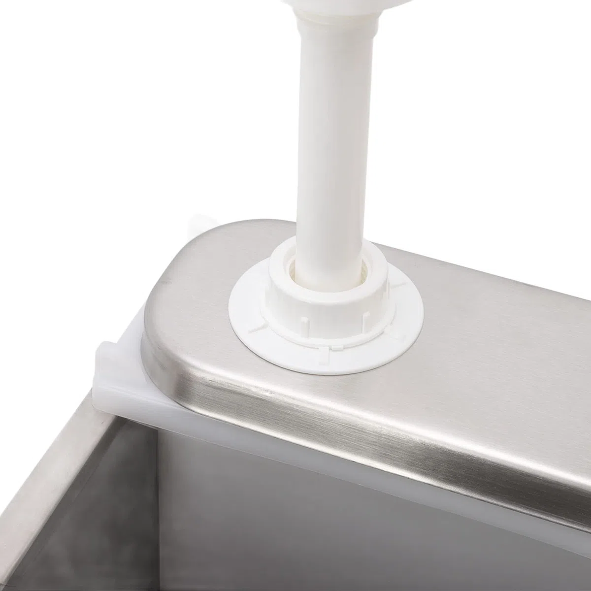 Saucenspender, Gewürzpumpstation aus Kunststoff und Edelstahl, Saucenspender für die Küche zu Hause, 2 L, Dreifachpumpe, Saucenspender aus Edelstahl Spendet Genau die Richtige