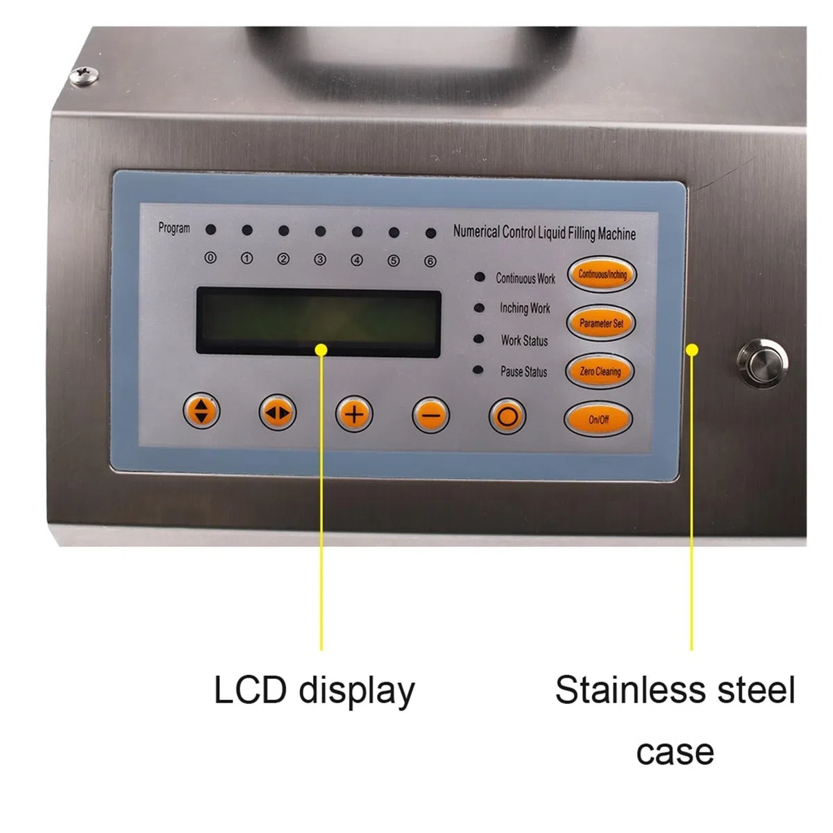Digitale Steuerpumpe Flüssigkeitsfüllmaschine LCD-Display Mini Elektrischer Füller For Öl, Parfüm, Wasser, Softdrinks, Milchflaschen Präzise Effizient