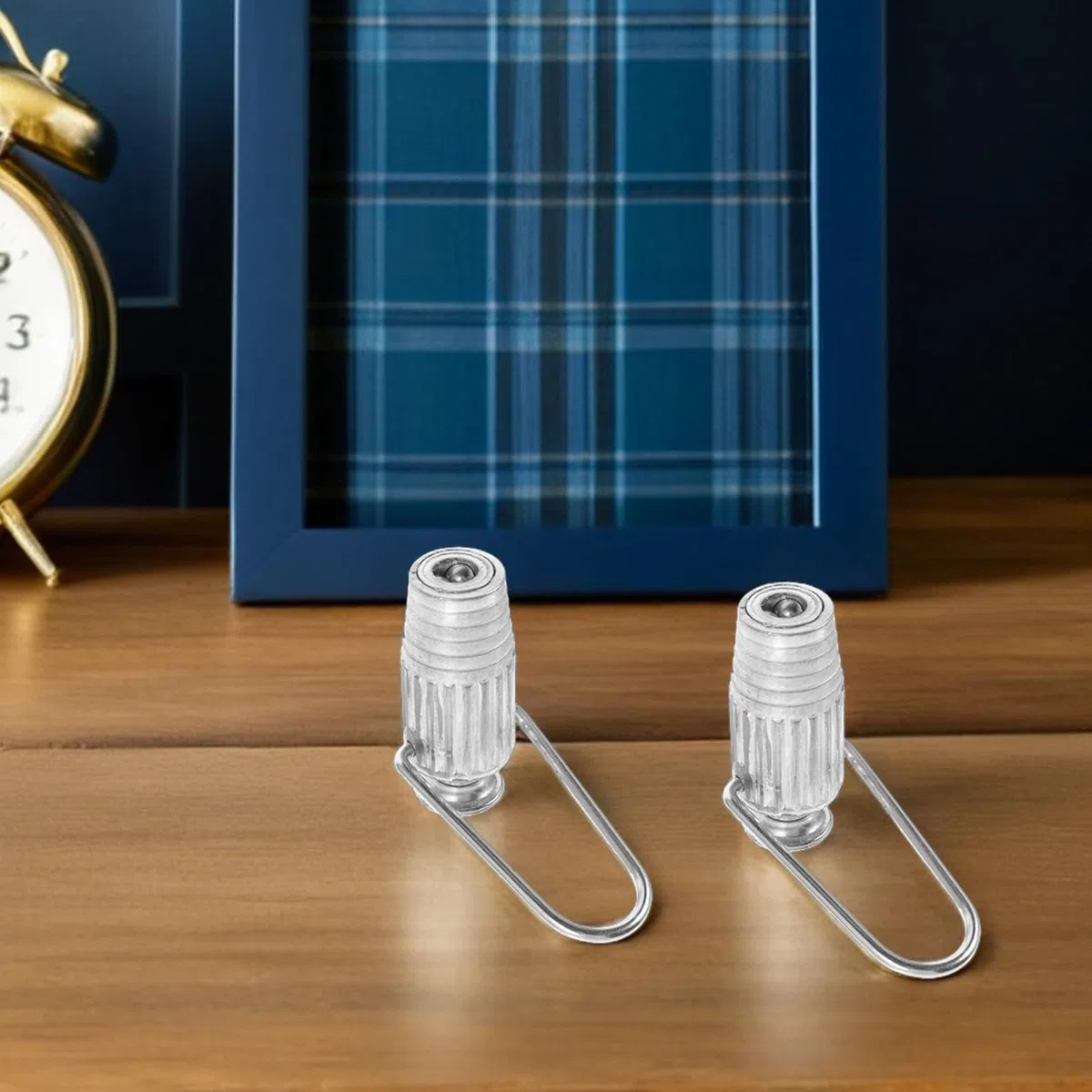 Wäscheleinenspanner Universell Kompatibel aus Aluminiumlegierung 6 Stück Spannvorrichtung für Wäscheleinen Silber für Seile und Kabel Balkon und Terrasse