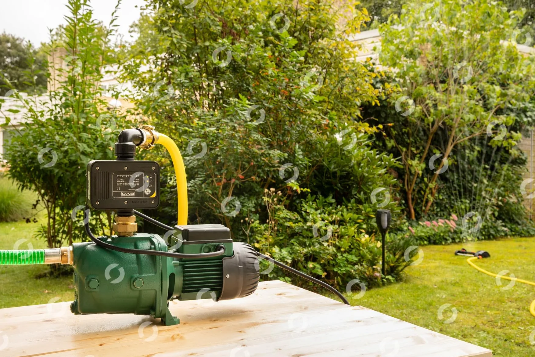 DAB Jet 132 M + DAB Control-D Hauswasserautomat - 4.800 L/Std. - 1490W - Förderhöhe 48m - Sehr robuste - Bewässerungspumpe