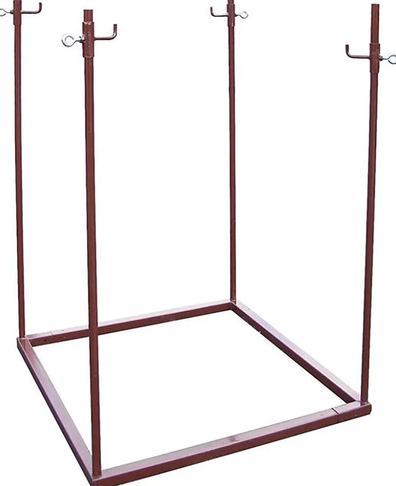 Big Bag Gestell 1010 x 1010 x 1400 mm Stahl lackiert Halter